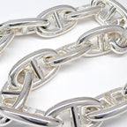 Hermes Bracelet Chaine D'ancre GM 14 Links Silver — view 5