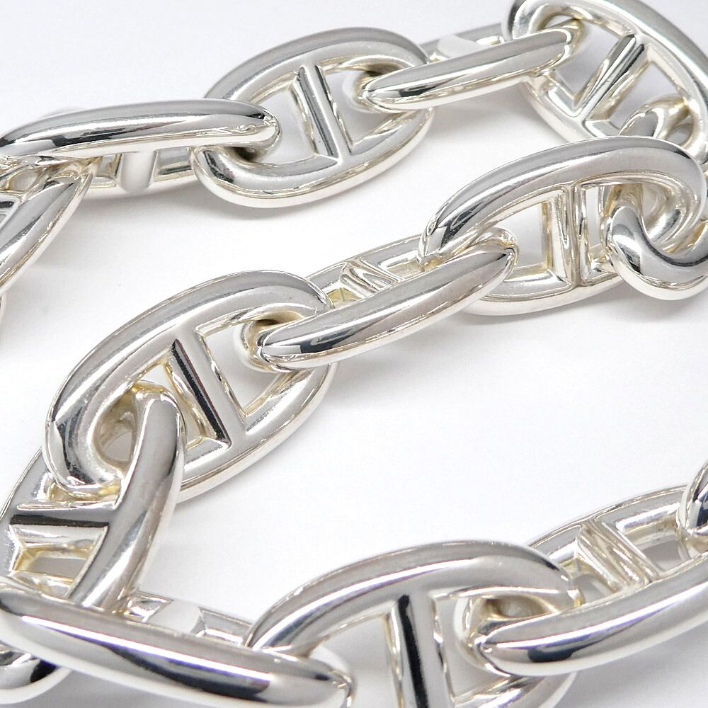 Hermes Bracelet Chaine D'ancre GM 14 Links Silver — view 5