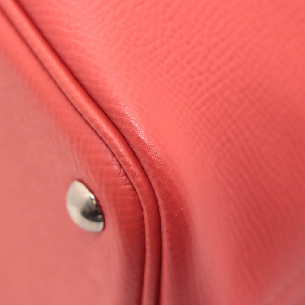 Hermes Bolide 27 Rose Jaipur Handbag Veau Epsom — view 7