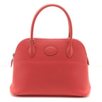 Hermes Bolide 27 Rose Jaipur Handbag Veau Epsom
