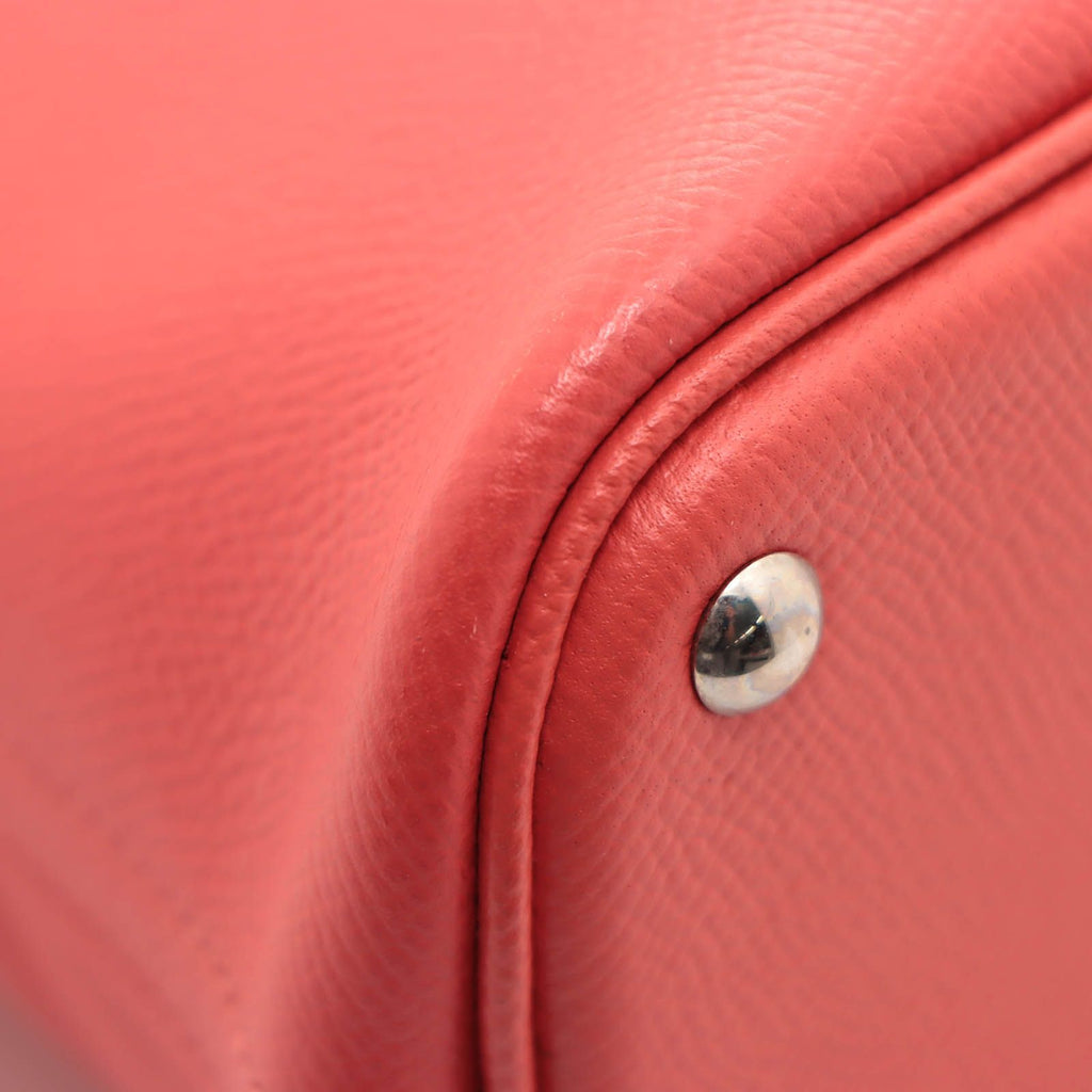 Hermes Bolide 27 Rose Jaipur Handbag Veau Epsom — view 6