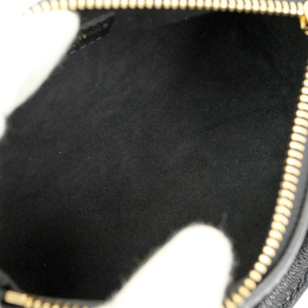 Louis Vuitton Nano Speedy Handbag Shoulder Monogram Empreinte Black — view 7