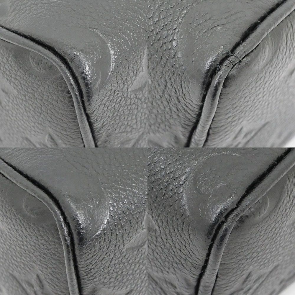 Louis Vuitton Nano Speedy Handbag Shoulder Monogram Empreinte Black — view 5