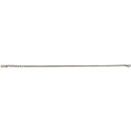Saint Laurent Paris Bracelet Chain Logo Plate Metal Silver YSL — view 2