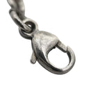 Saint Laurent Paris Bracelet Chain Logo Plate Metal Silver YSL — view 8