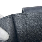 Hermes Shoulder Bag Steve Caporal 27 Leather Taurillon Clemence Navy Blue Mini — view 4