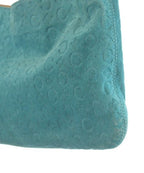 Celine C Macadam Suede Shoulder Bag — view 8