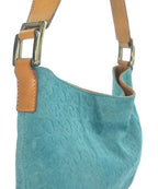 Celine C Macadam Suede Shoulder Bag — view 7