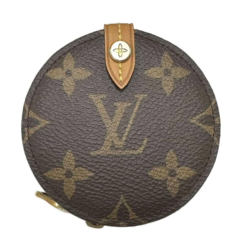 Louis Vuitton Monogram Round Case Coin Purse