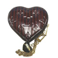 Louis Vuitton Monogram Vernis Amarante Porte Monnaie Coeur Heart Coin Purse