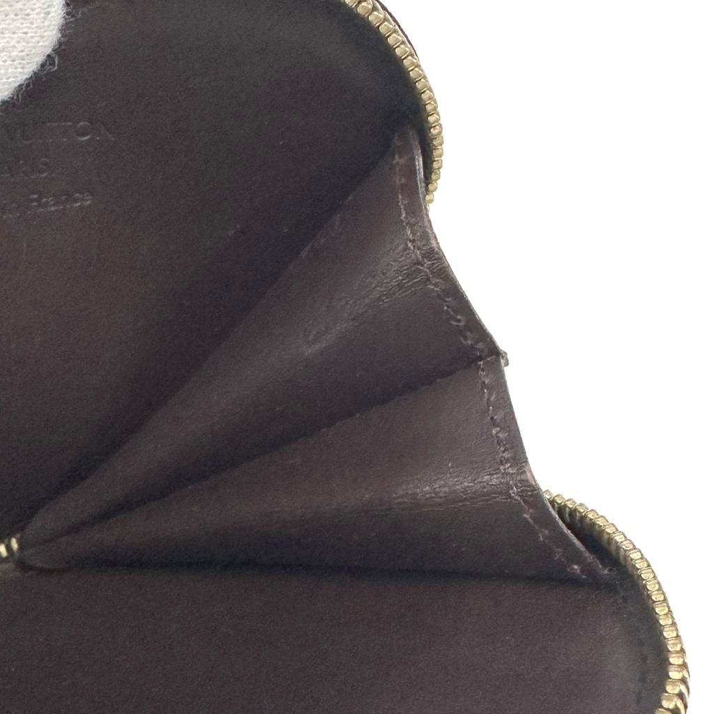 Louis Vuitton Monogram Vernis Amarante Porte Monnaie Coeur Heart Coin Purse — view 4