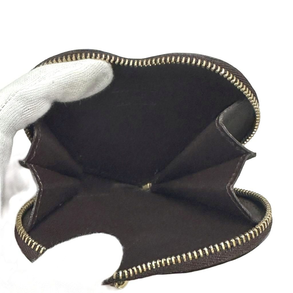 Louis Vuitton Monogram Vernis Amarante Porte Monnaie Coeur Heart Coin Purse — view 3