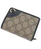Gucci GG Emblem Small Wallet Bifold Coin Purse