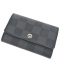 Louis Vuitton Damier Graphite Multicles 6 Key Case Key Holder