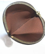 Louis Vuitton Monogram Porte Monnaie Rond Wallet Coin Purse — view 3