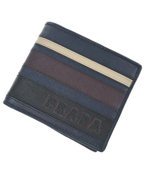 Prada Saffiano Bifold Wallet Coin Purse