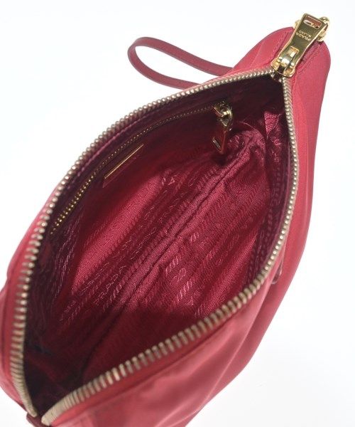 Prada Nylon Pouch Red — view 3