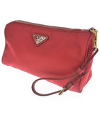 Prada Nylon Pouch Red