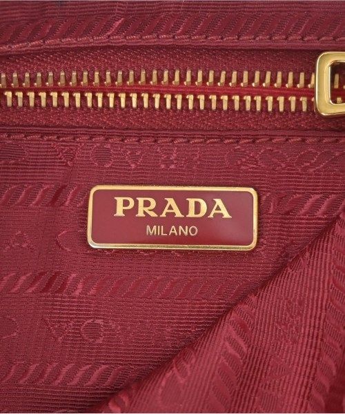 Prada Nylon Pouch Red — view 5