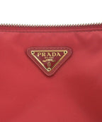 Prada Nylon Pouch Red — view 6