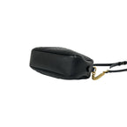 Gucci GG Marmont Logo Quilted Leather Shoulder Bag Pochette Black — view 8