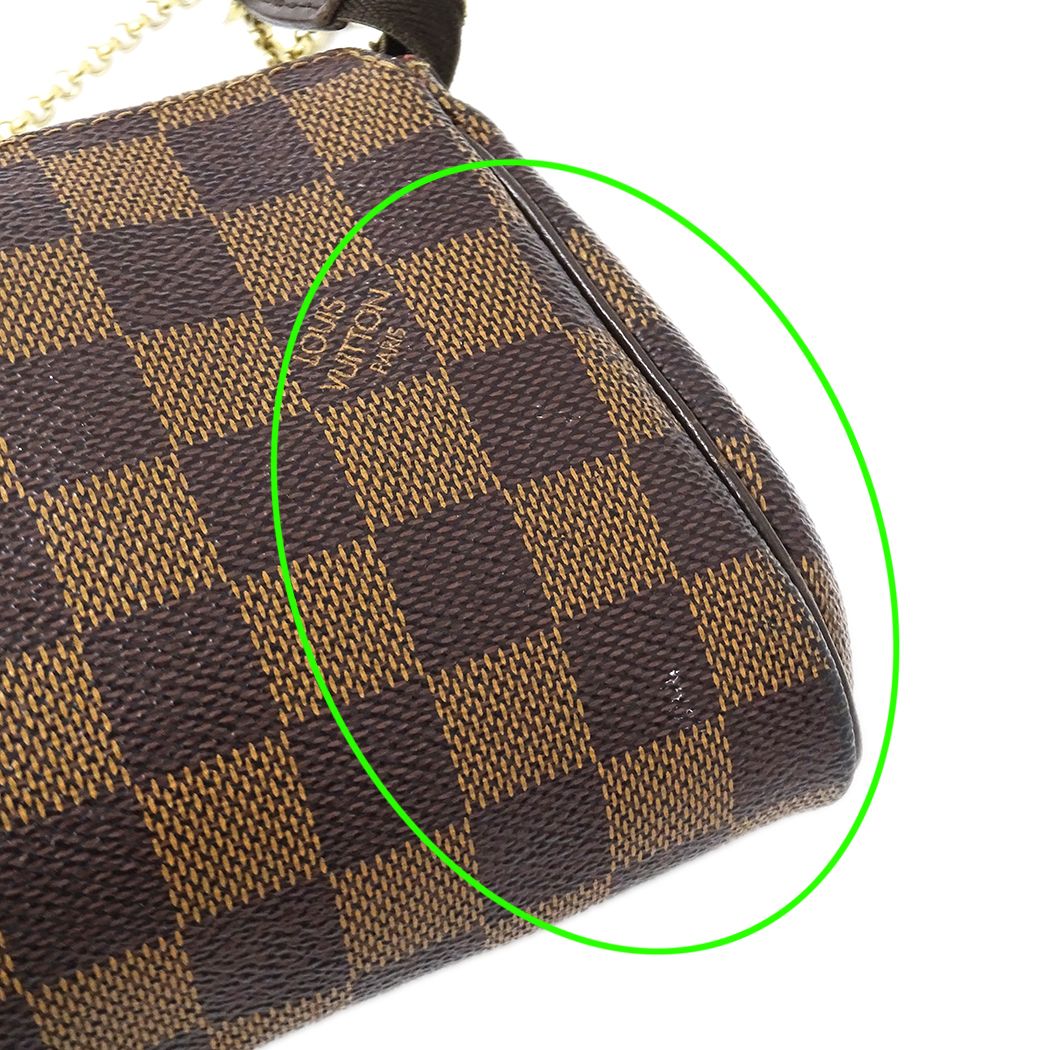 Louis Vuitton Damier 2-Way Shoulder Bag Chain Pouch — view 8