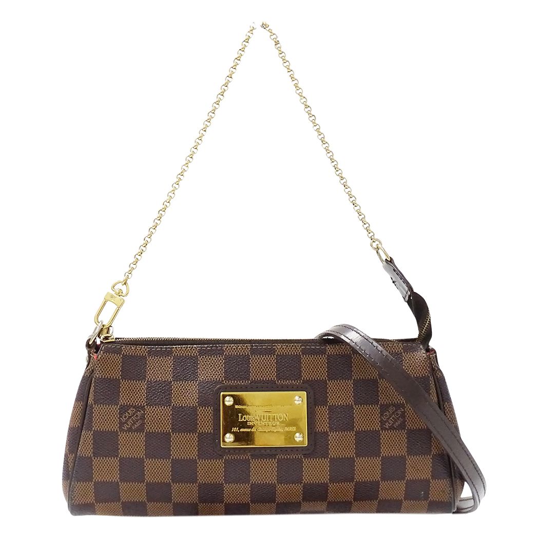 Louis Vuitton Damier 2-Way Shoulder Bag Chain Pouch