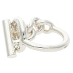 Hermes Croisette Silver Ring — view 4