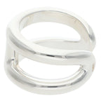 Hermes Osmose PM Silver Ring — view 4