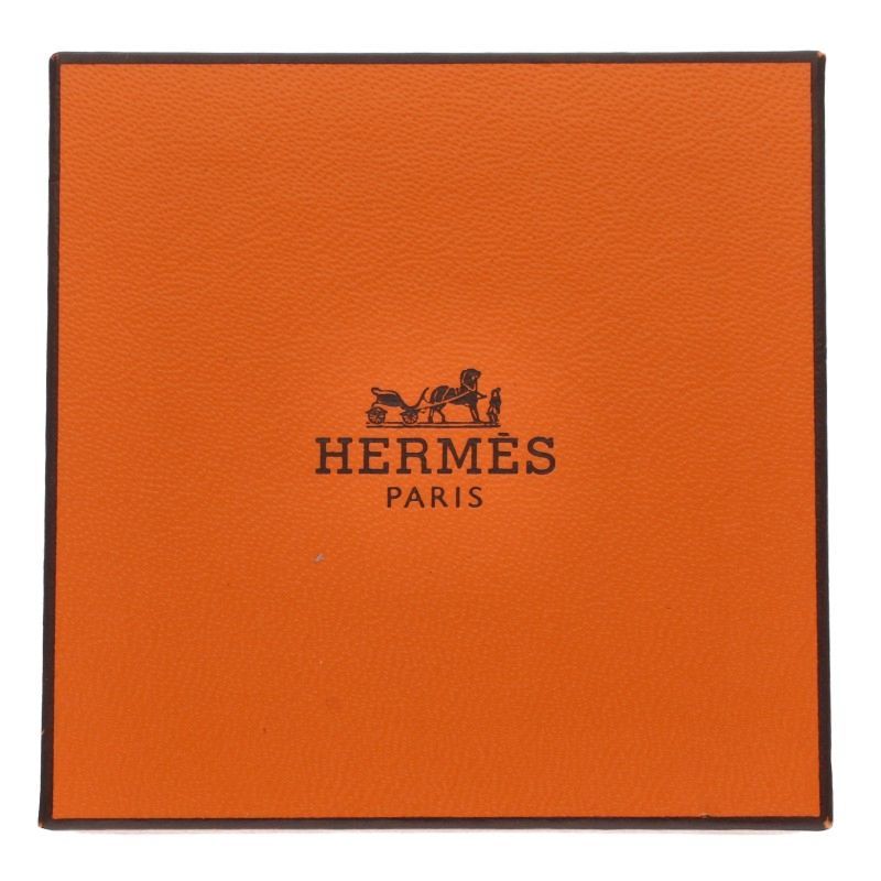 Hermes Boucles Sellier Inflexible Silver Ring — view 5