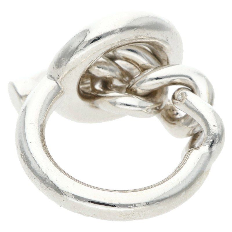 Hermes Croisette GM Silver Ring — view 2