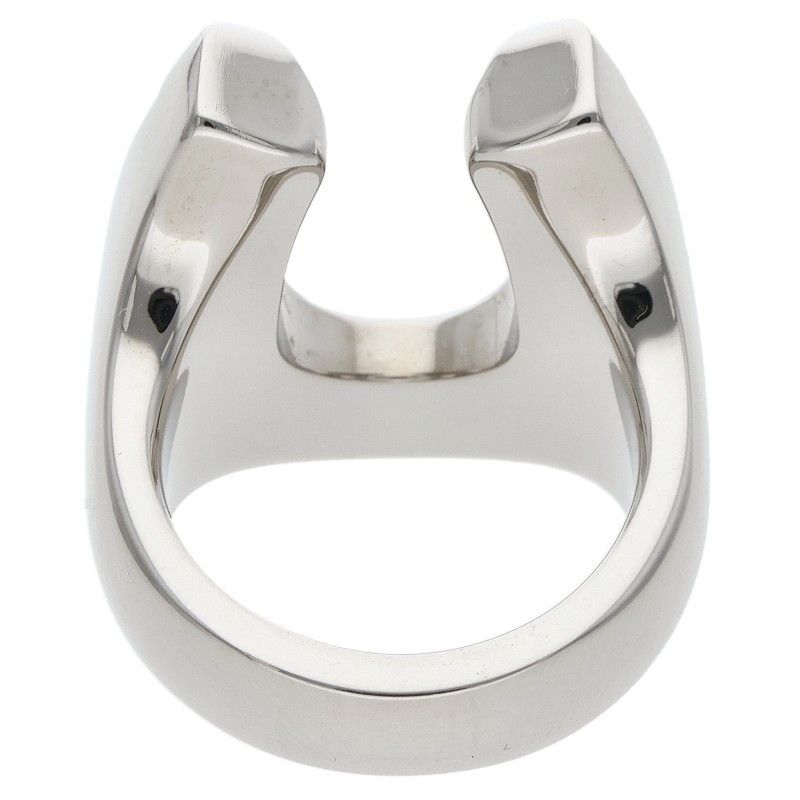 Hermes Joquette GM Horseshoe Ring — view 2