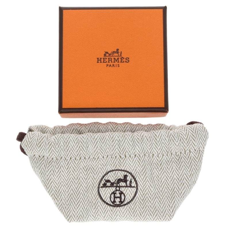 Hermes Joquette GM Horseshoe Ring — view 5