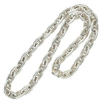 Hermes Chaine D'ancre Silver Choker Necklace PM — view 2