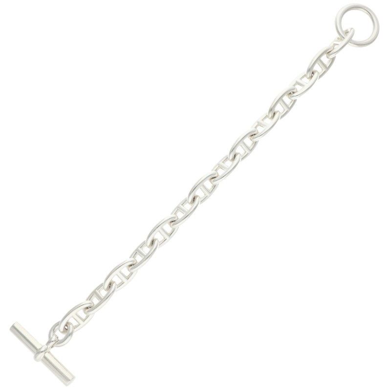 Hermes Chaine D'ancre GM Silver Bracelet — view 2