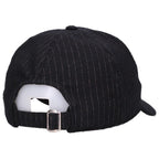 Celine Logo Striped Baseball Cap Hat — view 2