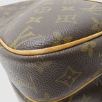 Louis Vuitton Reporter PM Monogram Shoulder Bag Brown — view 8