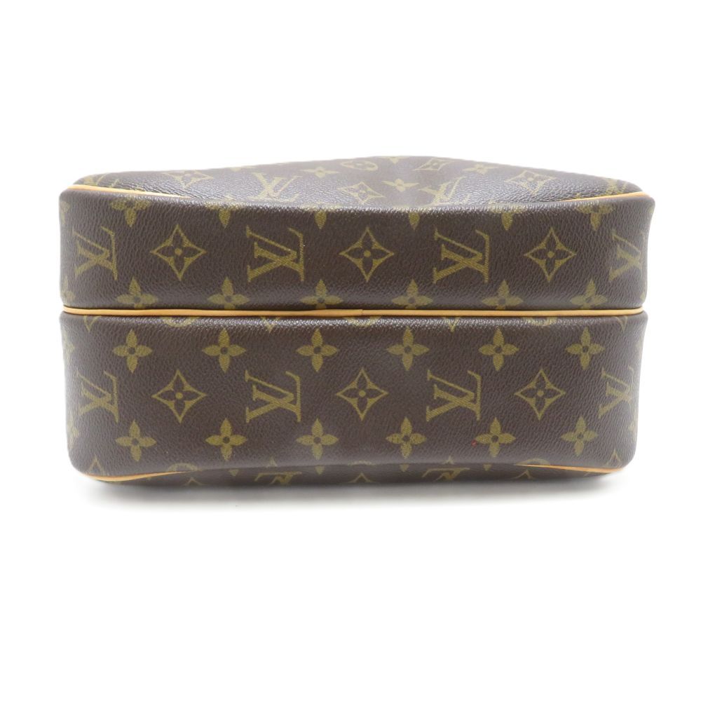 Louis Vuitton Reporter PM Monogram Shoulder Bag Brown — view 4