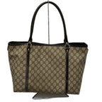 Gucci Tote Bag GG Supreme Brown — view 4