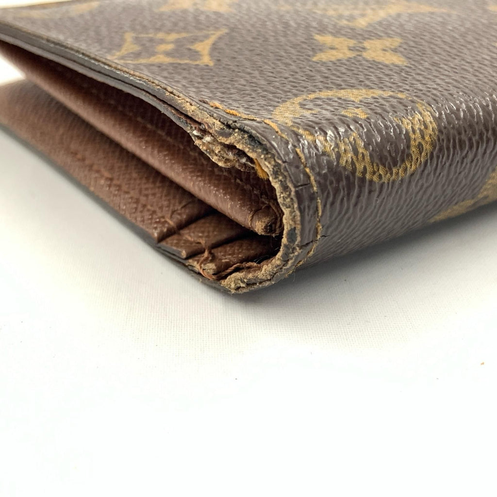 Louis Vuitton Monogram Portefeuille Brazza Wallet Brown — view 8
