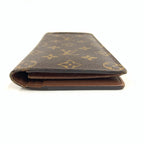 Louis Vuitton Monogram Portefeuille Brazza Wallet Brown — view 3