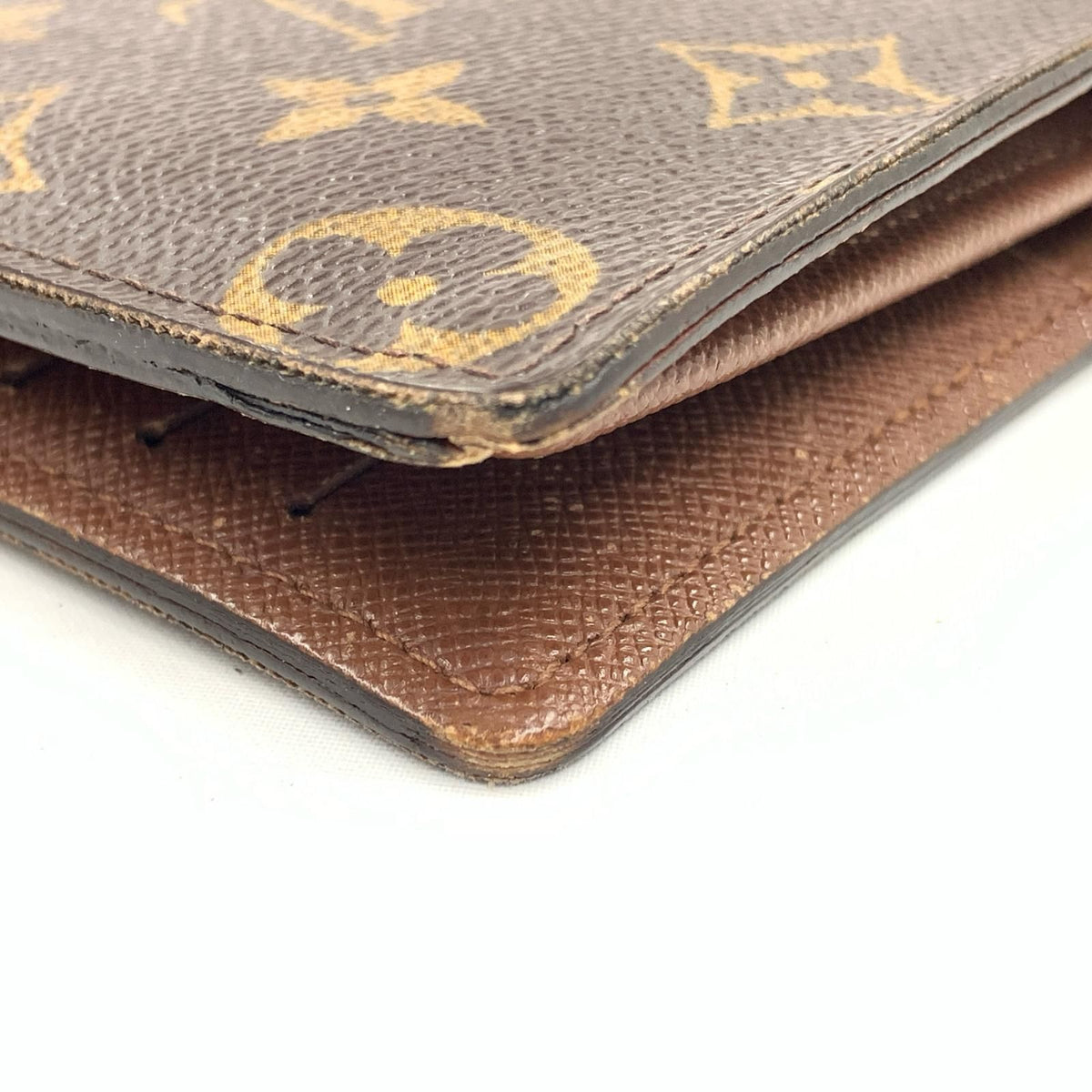 Louis Vuitton Monogram Portefeuille Brazza Wallet Brown — view 7