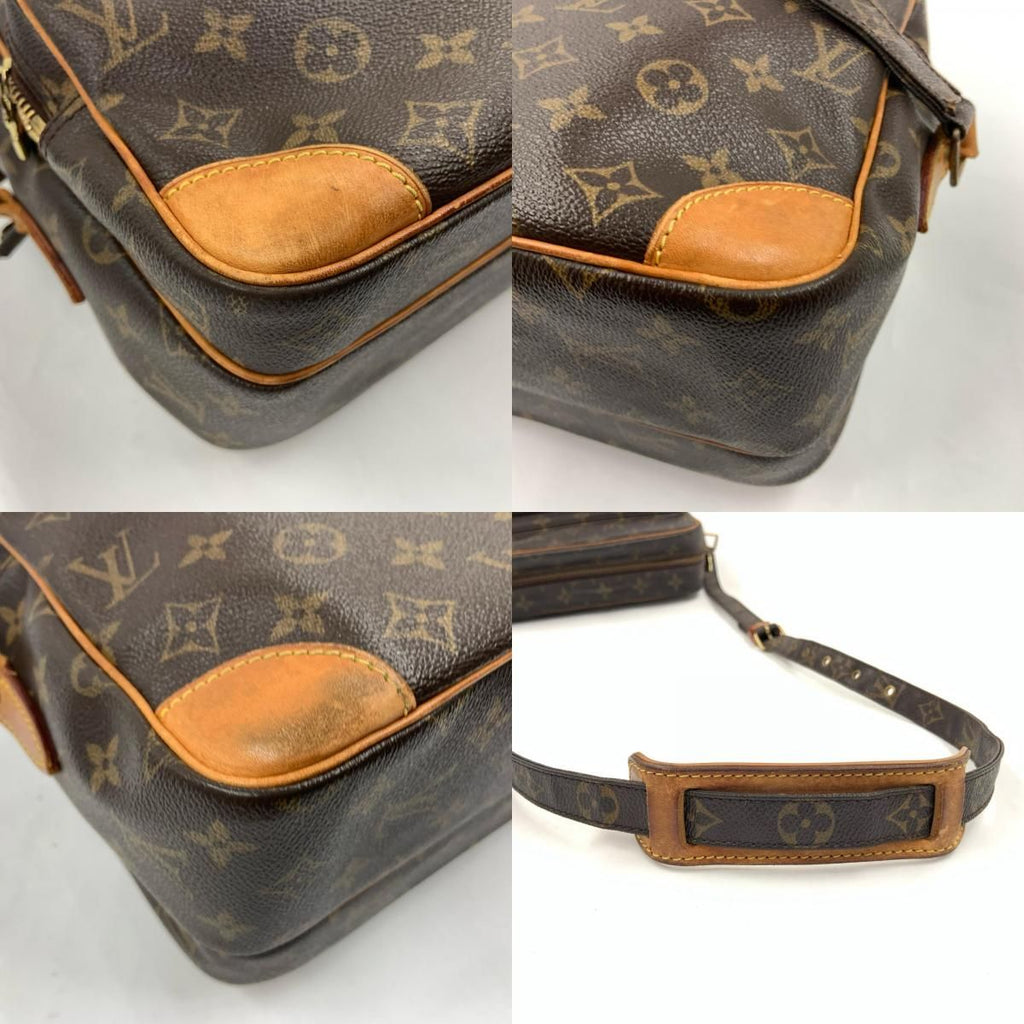 Louis Vuitton Monogram Nile Shoulder Bag Brown — view 8