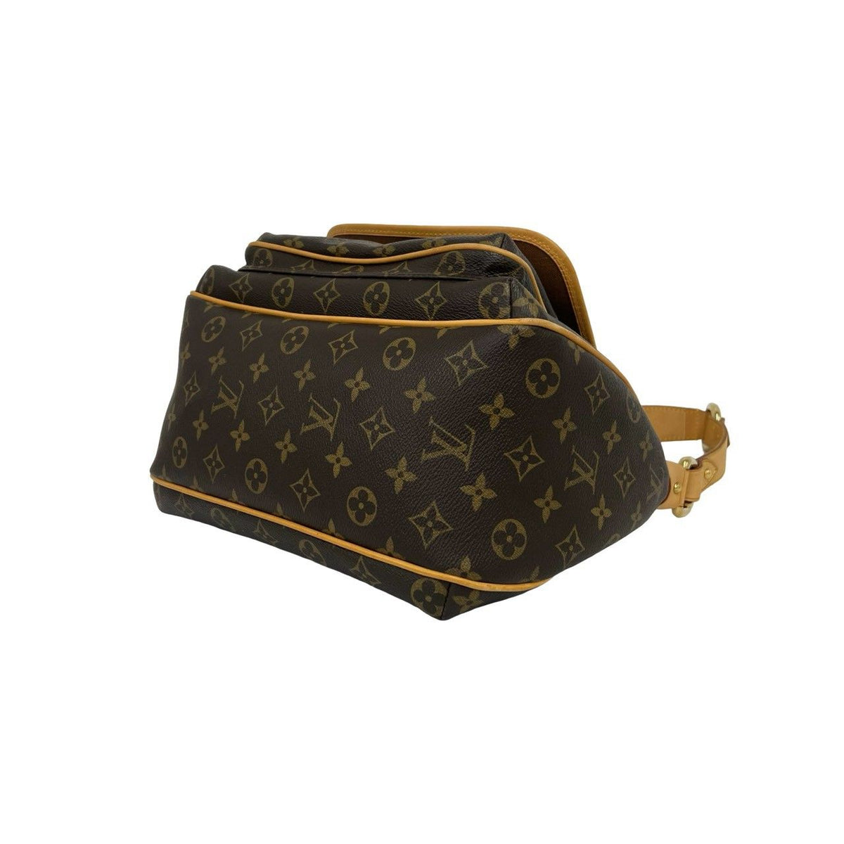Louis Vuitton Tikal GM Monogram Leather Shoulder Bag Brown — view 8