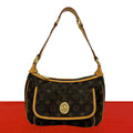 Louis Vuitton Tikal GM Monogram Leather Shoulder Bag Brown