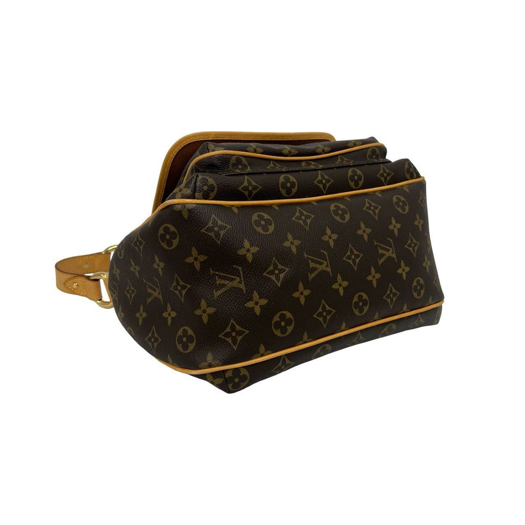 Louis Vuitton Tikal GM Monogram Leather Shoulder Bag Brown — view 7