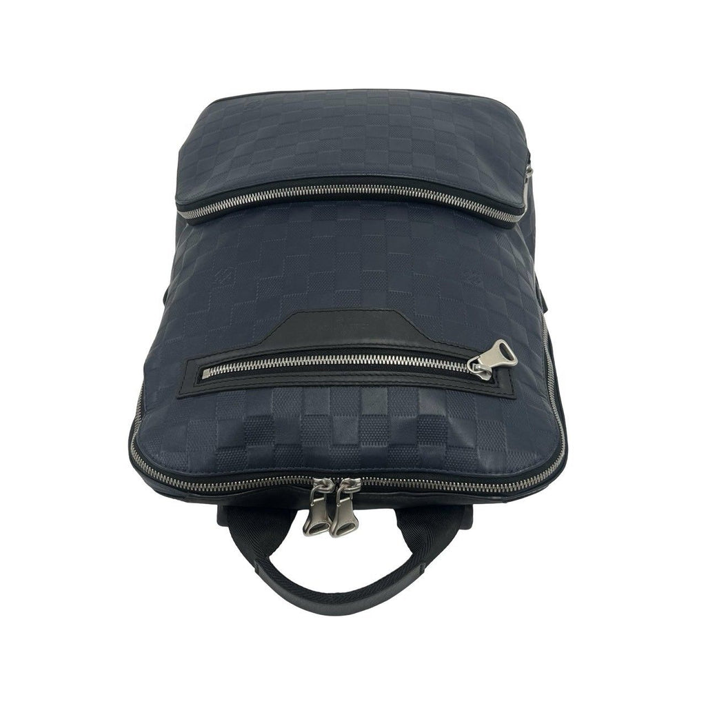 Louis Vuitton Avenue Backpack Damier Infini Leather Navy — view 4