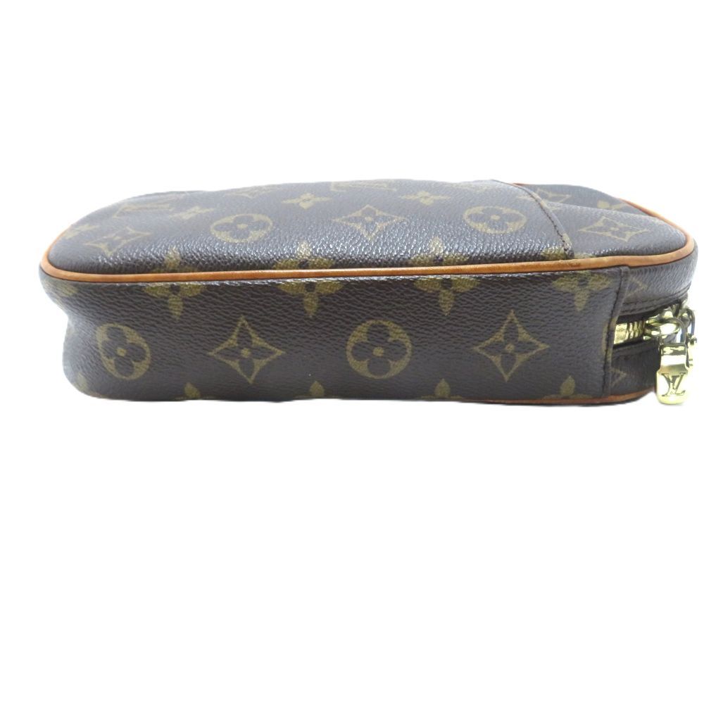 Louis Vuitton Pochette Gange Monogram Waist Bag Canvas Brown — view 3