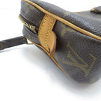 Louis Vuitton Pochette Marly Bandouliere Monogram Shoulder Bag Canvas Brown — view 7