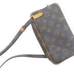 Louis Vuitton Pochette Marly Bandouliere Monogram Shoulder Bag Canvas Brown — view 3